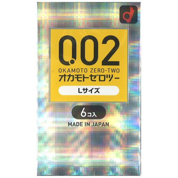 Okamoto 岡本(日本)0.02 EX(大碼) 安全套 6片裝 / 12片裝 - 18HK