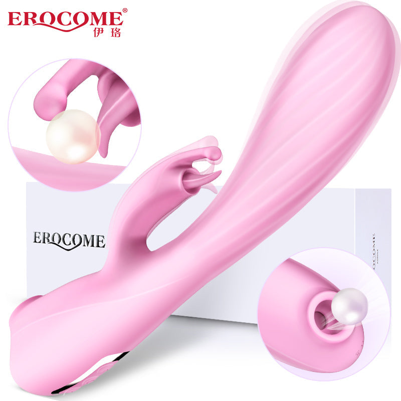 EROCOME - TRIANGULUM 三角座 三合一吸啜舔 陰蒂G點震動棒 - 18HK