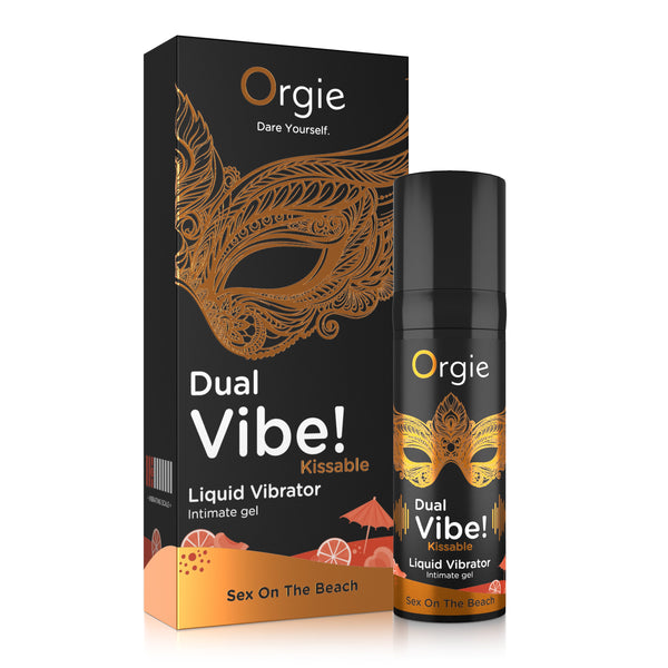 Orgie(葡萄牙) DUAL VIBE! Sex On The Beach 跳動式口愛快感增強液 性感沙灘味 15ml - 18HK