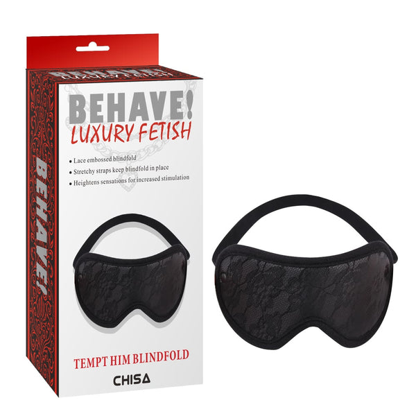 CHISA - Tempt Him Blindfold - 眼罩 黑色 - 18HK