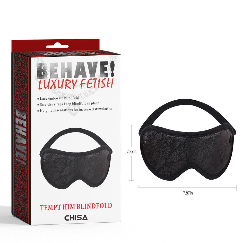 CHISA - Tempt Him Blindfold - 眼罩 黑色 - 18HK