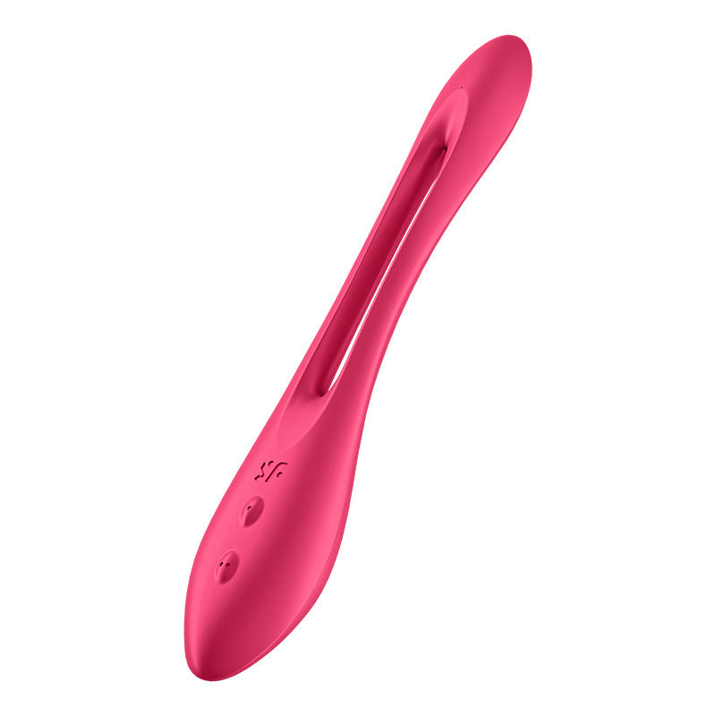 Satisfyer(德國) Elastic Joy多功能男女震動器 紫色/紅色/藍色 - 18HK