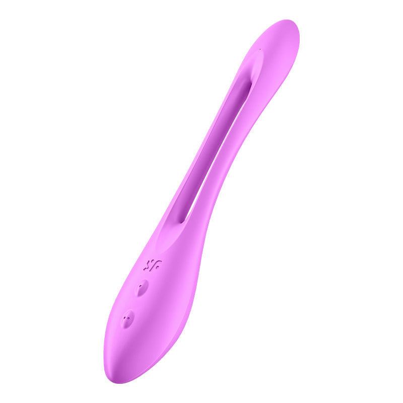 Satisfyer(德國) Elastic Joy多功能男女震動器 紫色/紅色/藍色 - 18HK