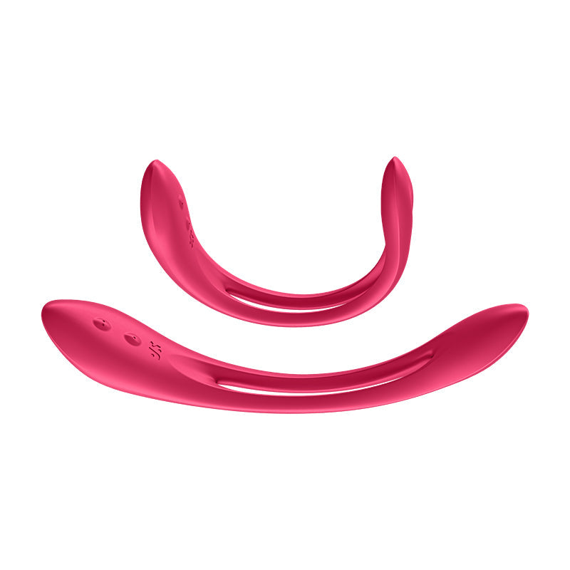 Satisfyer(德國) Elastic Joy多功能男女震動器 紫色/紅色/藍色 - 18HK