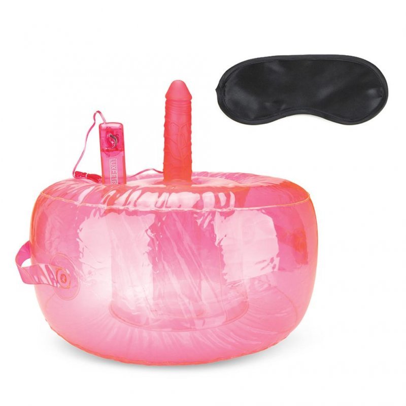 Lux Fetish(美國) 充氣球配震動假陽具連眼罩套裝 - 18HK