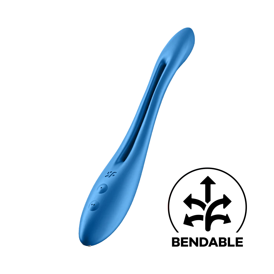 Satisfyer(德國) Elastic Joy多功能男女震動器 紫色/紅色/藍色 - 18HK