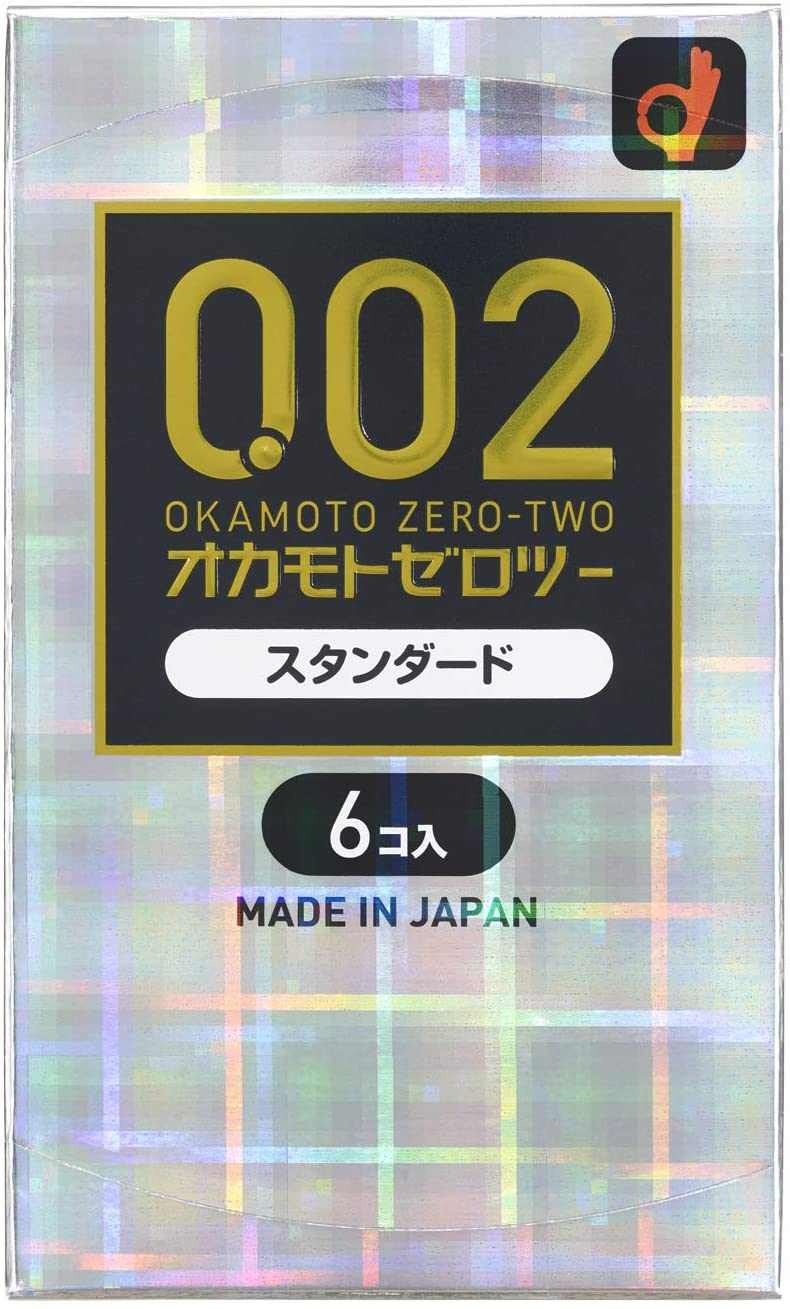 Okamoto 岡本(日本)薄度均一 0.02EX (日本版)安全套 3片裝/ 6片裝/ 12片裝 - 18HK