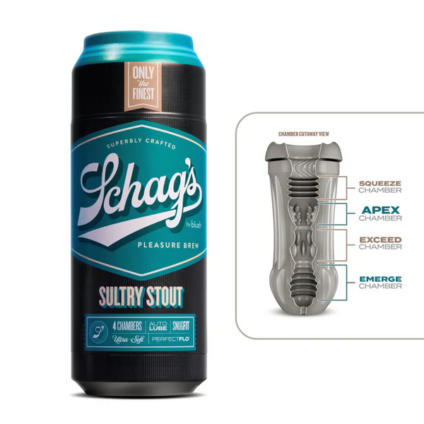 Blush(美國) Schag's - Sultry Stout Frosted Masturbator 黑啤酒飛機杯