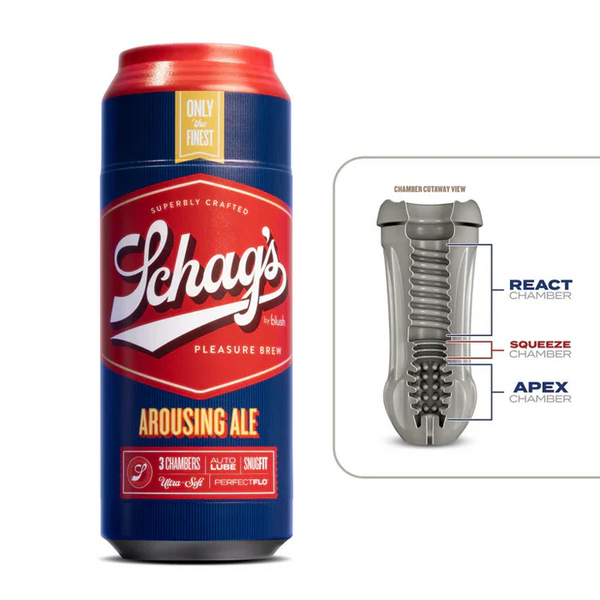 Blush(美國) Schag's - Arousing Ale Frosted Masturbator 冰鎮啤酒飛機杯